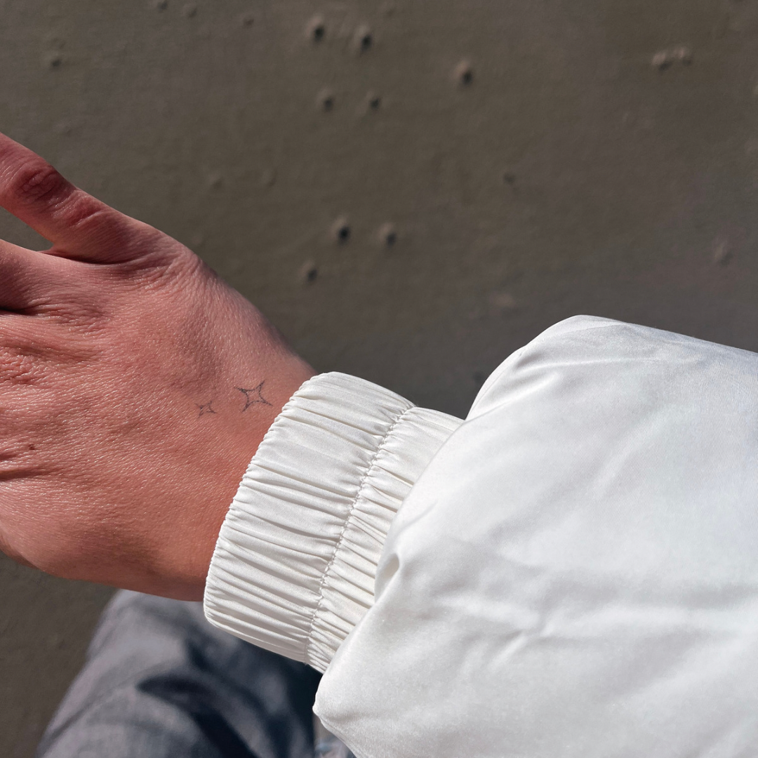 Tatouage temporaire scintillant