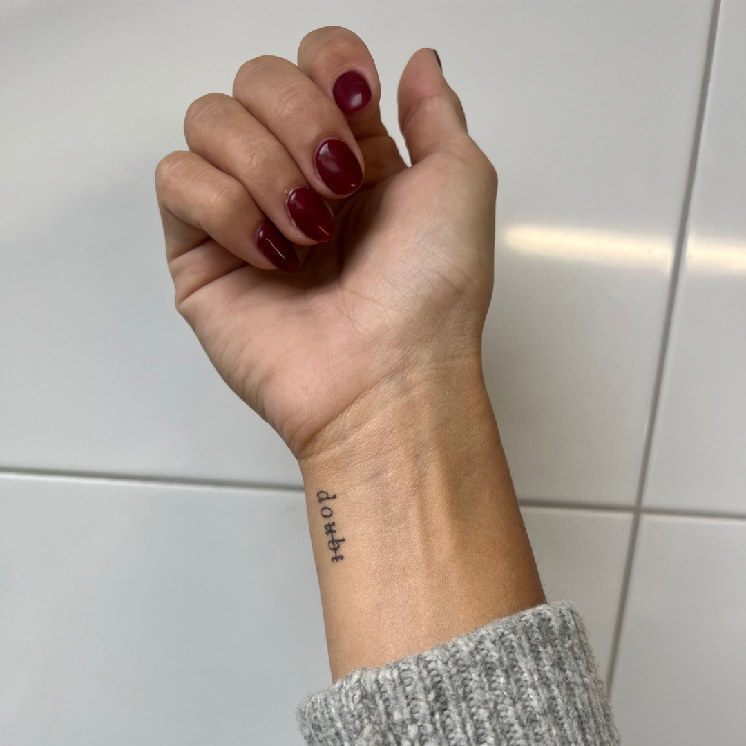 Doute de tatouage temporaire