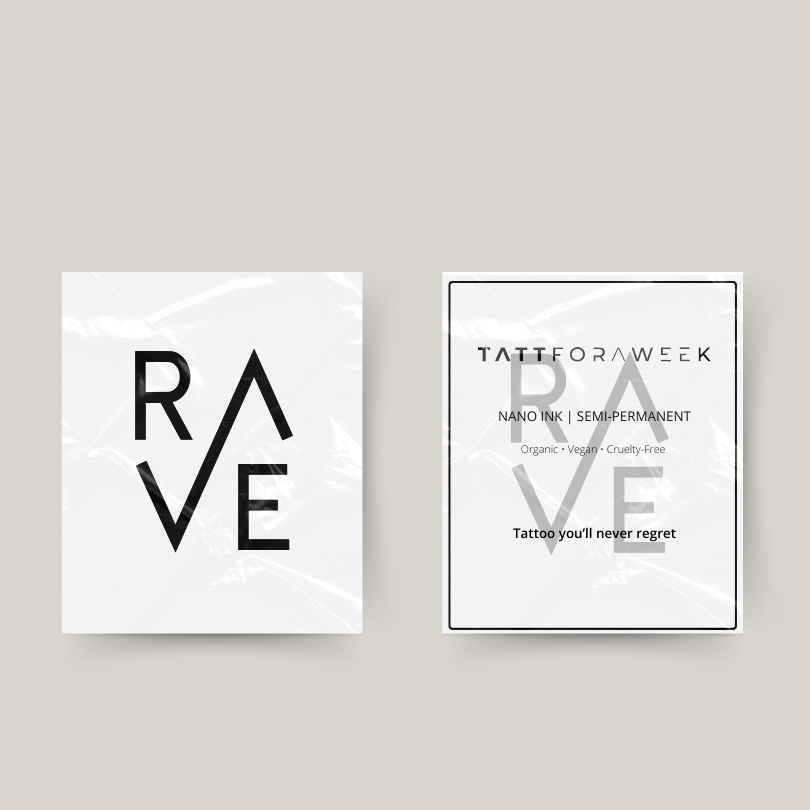 Tatouage temporaire rave