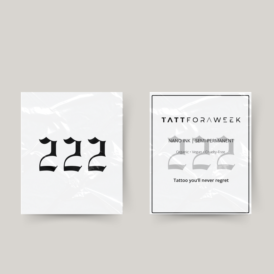 Tatouage temporaire 222