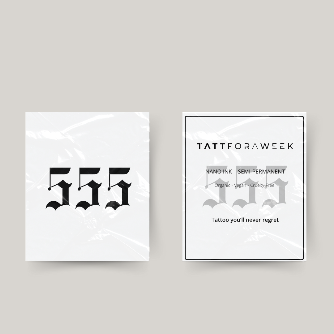 Tatouage temporaire 555