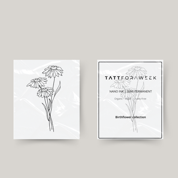 Signification du tatouage fleur de naissance avril