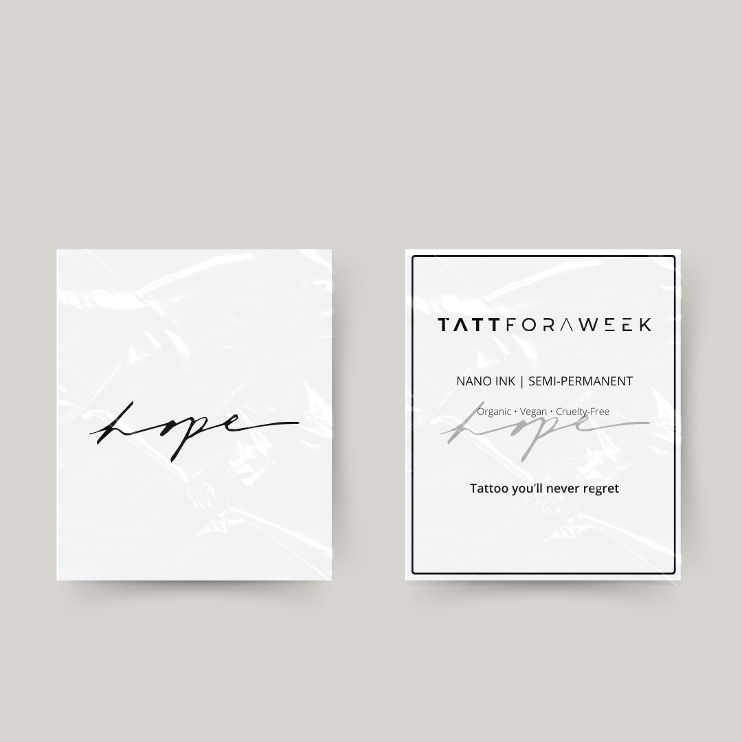 Espoir de tatouage temporaire