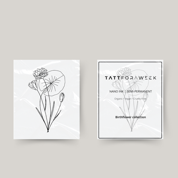 Signification du tatouage fleur de naissance juillet