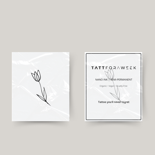Tatouage temporaire tulipe