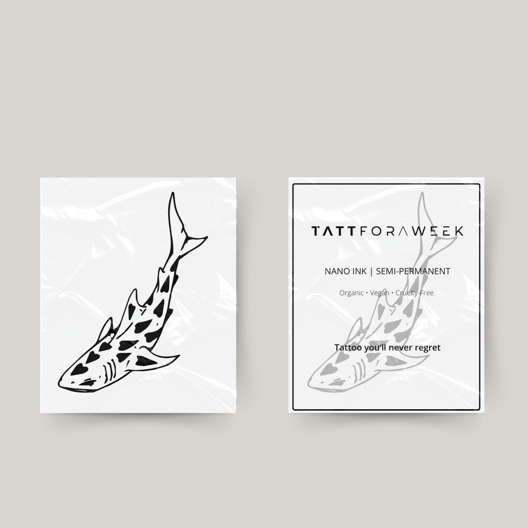 Requin de tatouage temporaire