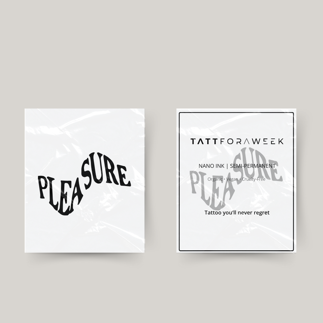 Le plaisir du tatouage temporaire