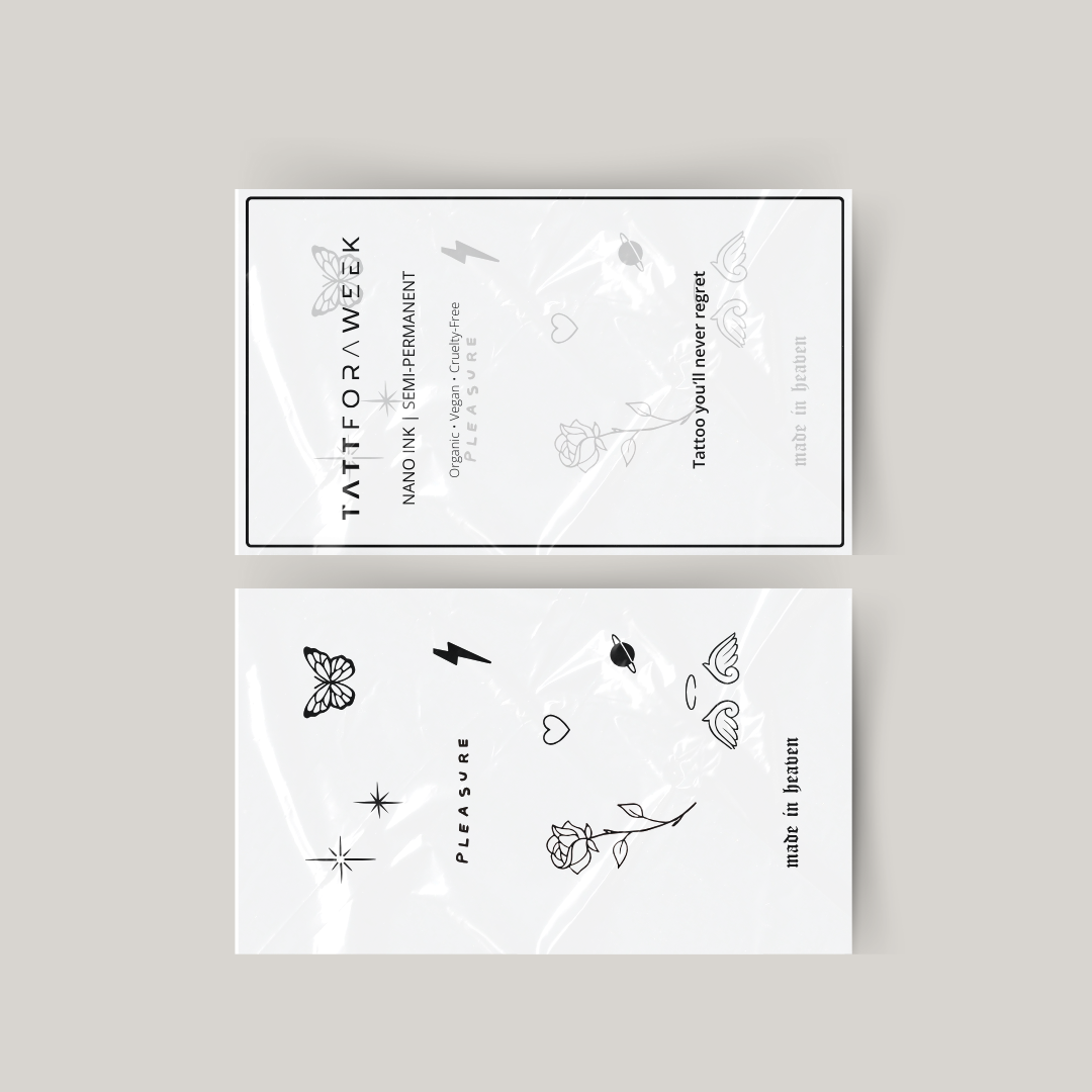Plaisir du pack de tatouages temporaires