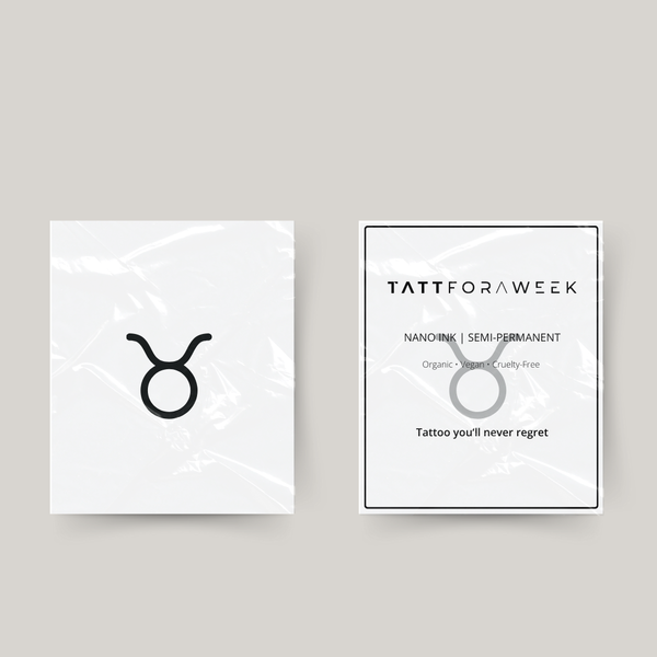 Signification du tatouage signe du zodiaque Taureau