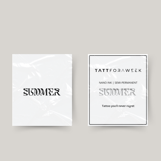 Tatouage temporaire été