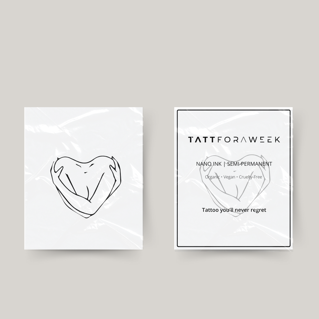 Tatouage temporaire amour de soi