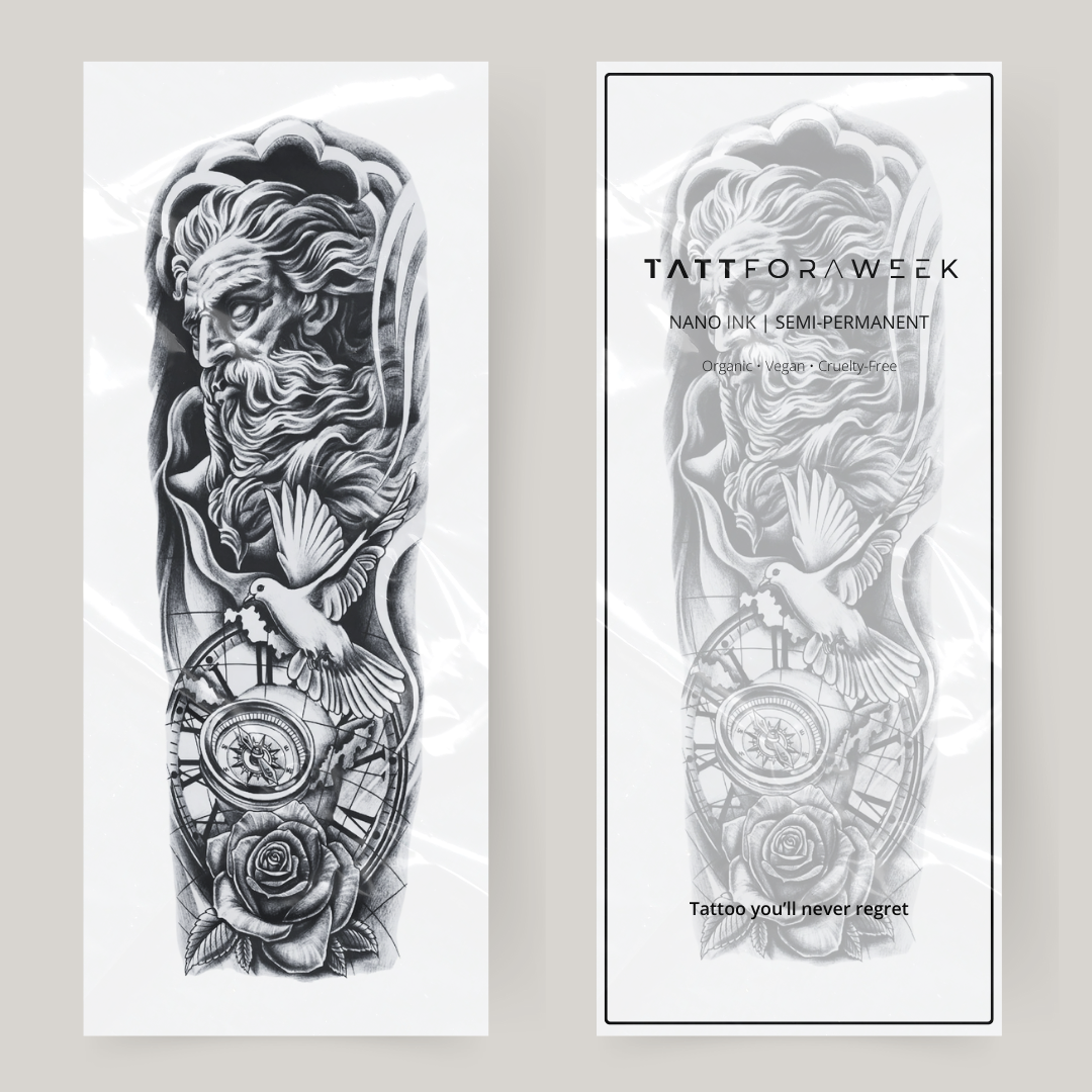 Nep tatouage manche Neptunes