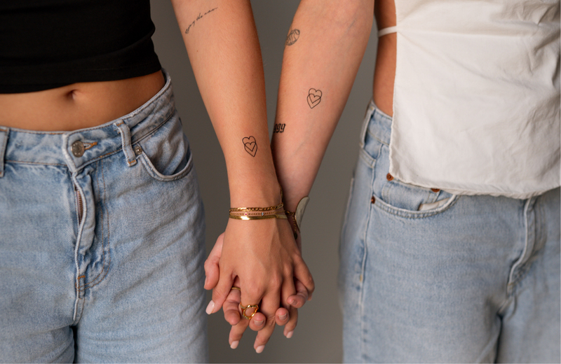 Tatouages mère fille