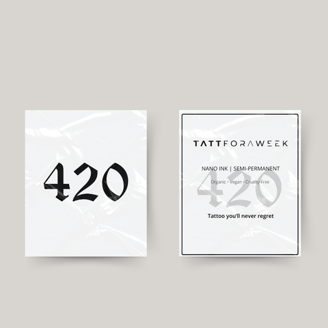 Tatouage temporaire 420