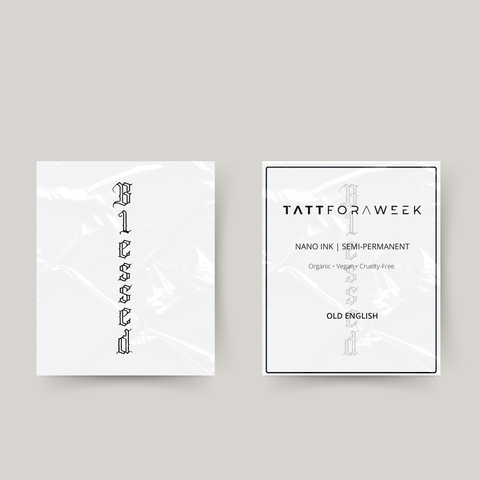 Tatouage temporaire béni 1