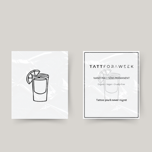 Tatouage temporaire limonade