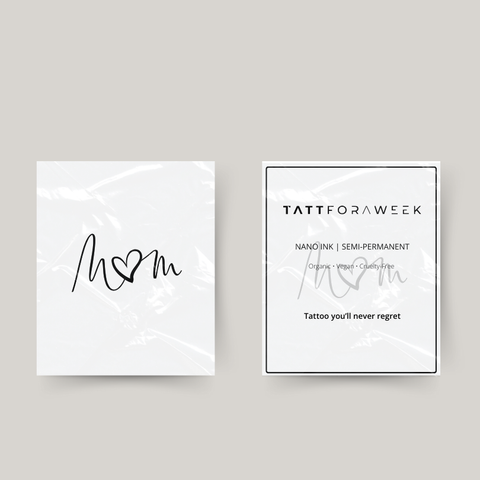 Tatouage temporaire maman