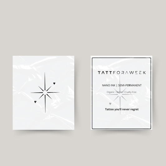 Tatouage temporaire étoile polaire