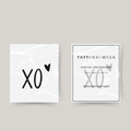 Tatouage temporaire xo cœur