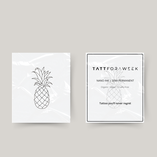 Tatouage temporaire ananas