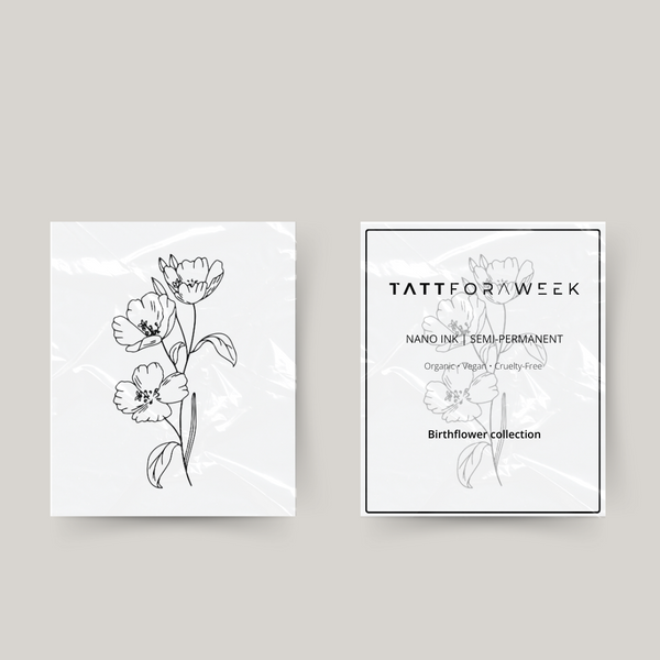 Signification du tatouage fleur de naissance août