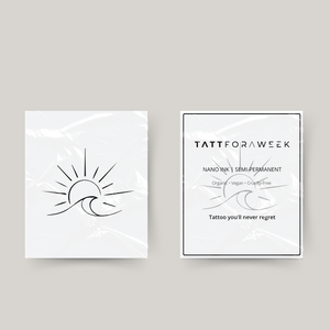 Plage de tatouage temporaire
