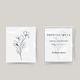 Tatouage temporaire fleur de naissance février