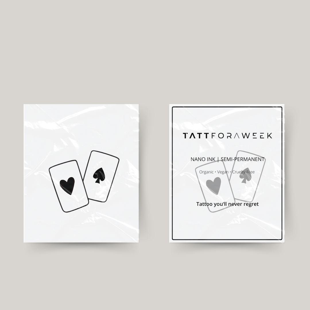 Cartes de tatouage temporaire