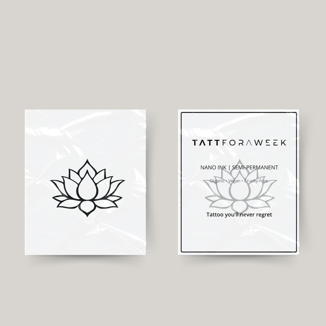 Tatouage temporaire lotus