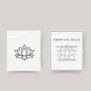 Tatouage temporaire lotus