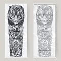 Lion de manche de tatouage Nep