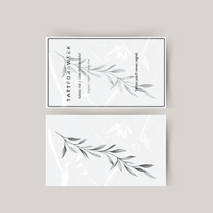 Tatouage temporaire grande plante