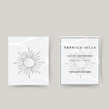 Tatouage temporaire soleil brillant